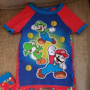 Super Mario Pajamas Set